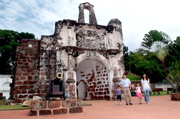 马来西亚葡萄牙堡古城门